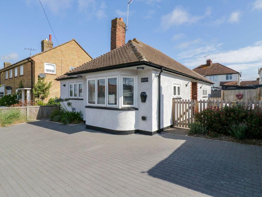 Bygningen som feriehuset ligger i