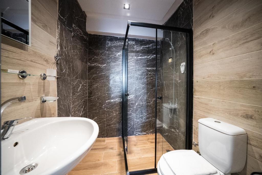 Koupelna v ubytování VERA HOTEL KAŞ