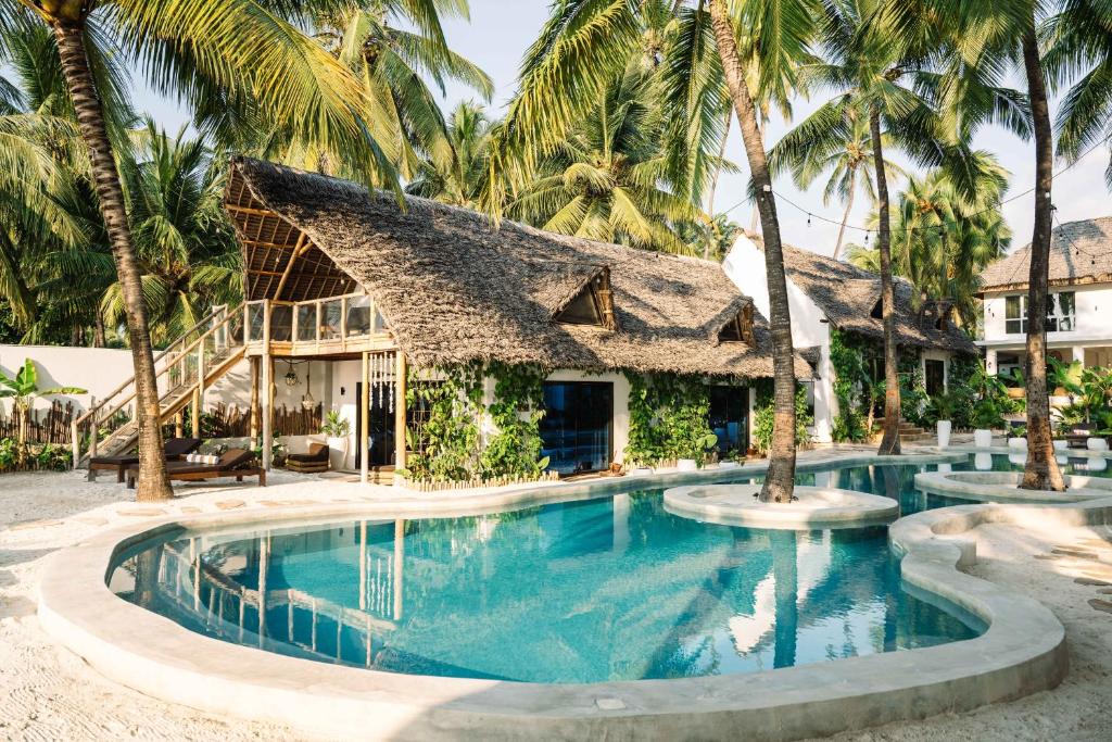Bazén v ubytování Mala Boutique Hotel nebo v jeho okolí