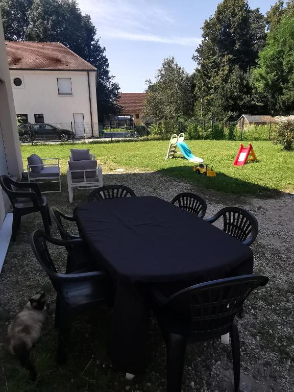Zahrada ubytování Chambres d'hôtes chez Manon