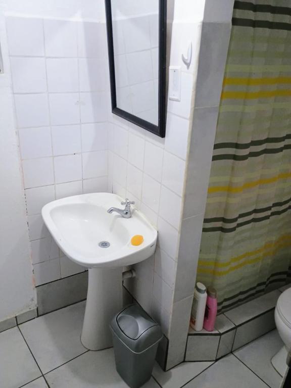 Koupelna v ubytování Tacna Guest House