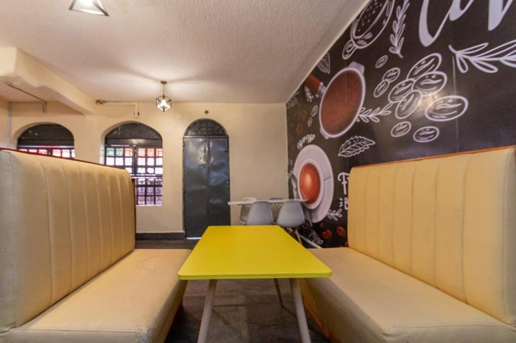 Posezení v ubytování City Space Hotel