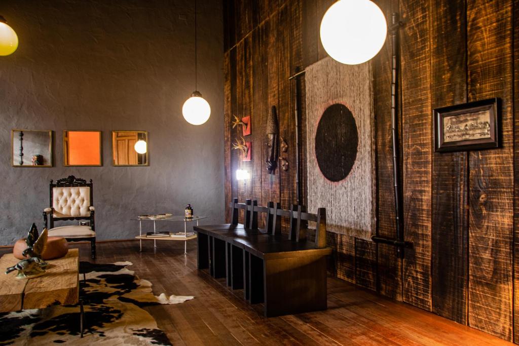 Posezení v ubytování Hotel Dios