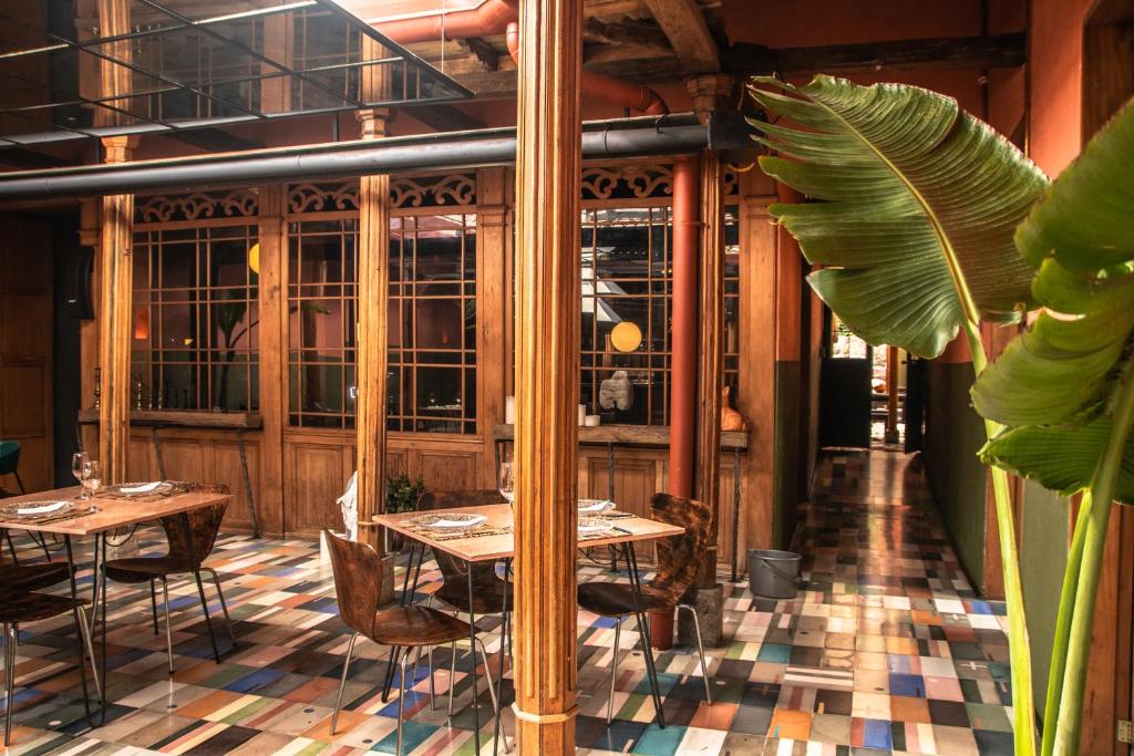 Posezení v ubytování Hotel Dios