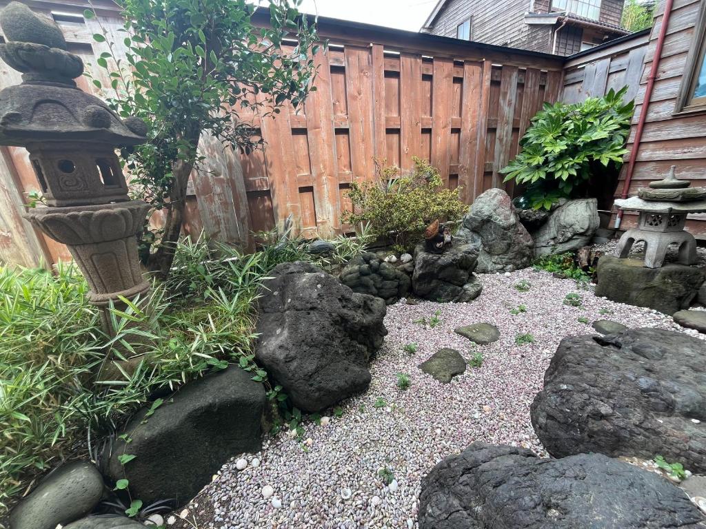 Zahrada ubytování ゲストハウス黒島