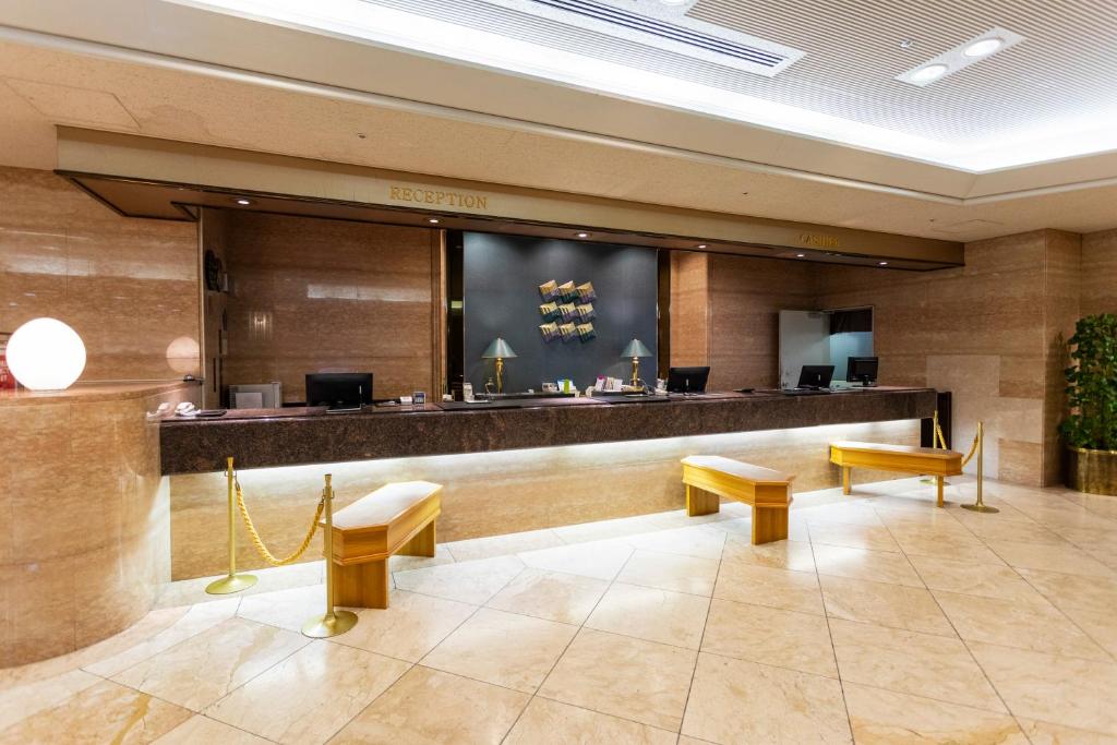 Vstupní hala nebo recepce v ubytování Sendai Kokusai Hotel