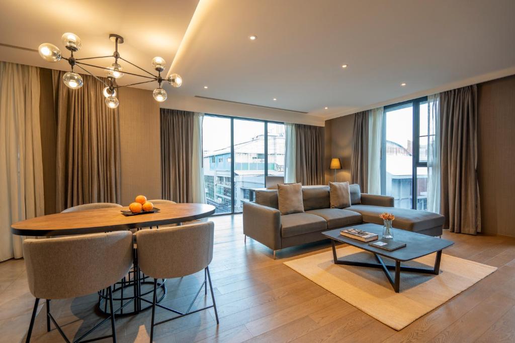 Posezení v ubytování Walton Suites Sukhumvit