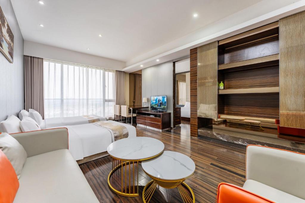 Yicheng Pazhou Poly World Trade Centre Apartment - 行政三床套房 - 中国大陆公民