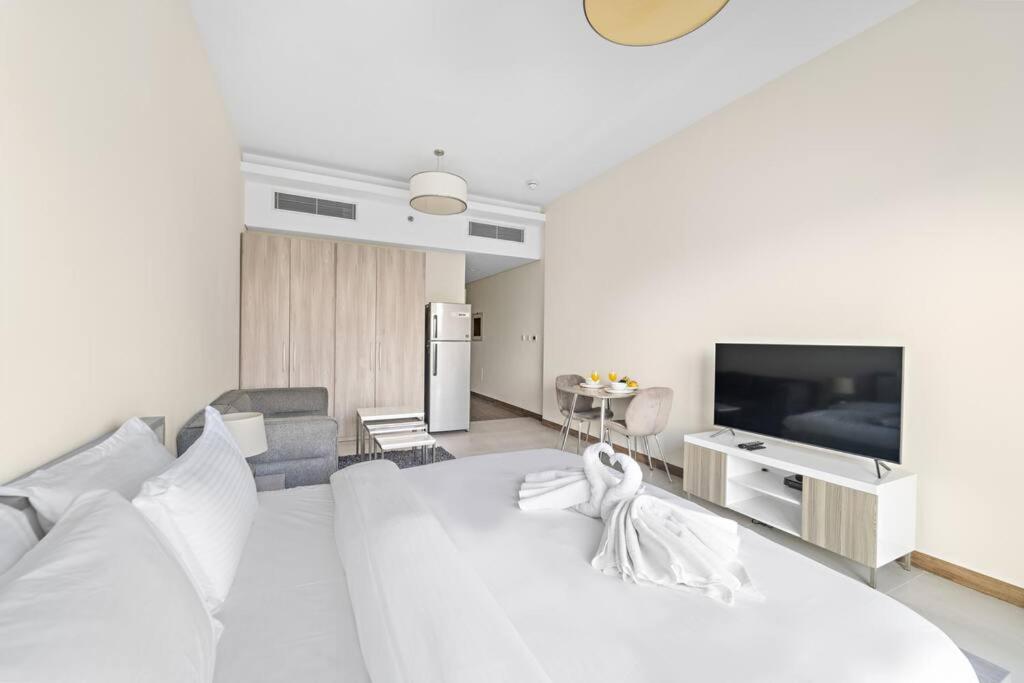 TV o dispositivi per l'intrattenimento presso FIRST CLASS Studio Rustic Charm in SOL BAY