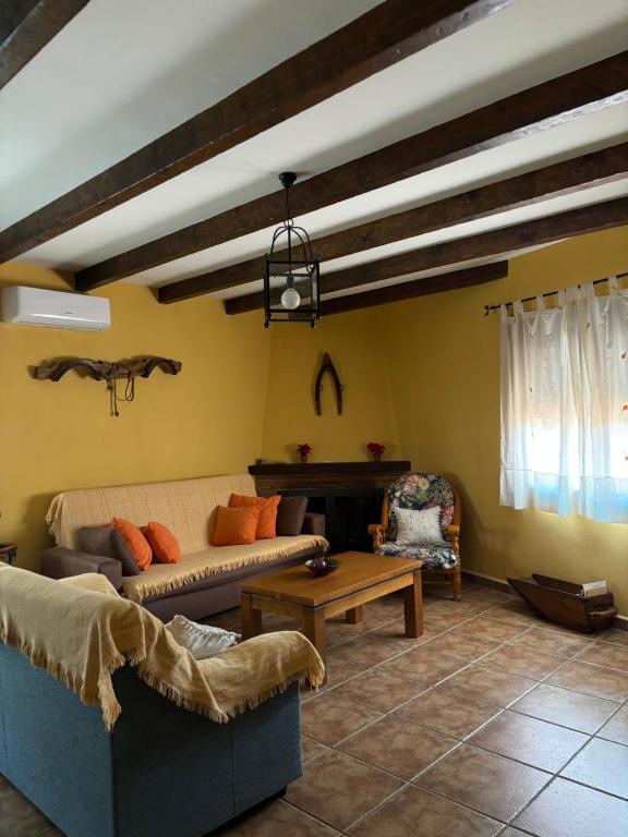 Posedenie v ubytovaní Casa Rural Las Nogueras