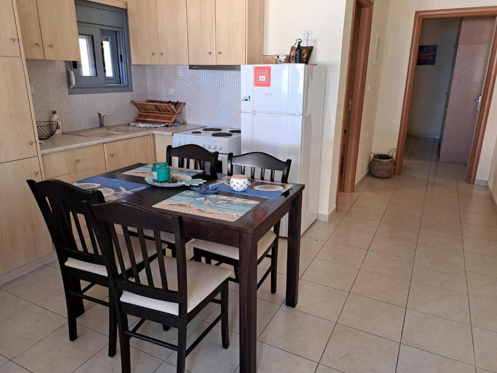 Kuchyň nebo kuchyňský kout v ubytování Poly's house