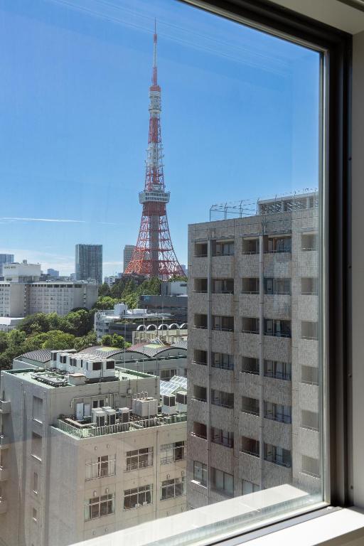 Nespecifikovaný výhled na destinaci Tokio nebo výhled na město při pohledu z aparthotelu