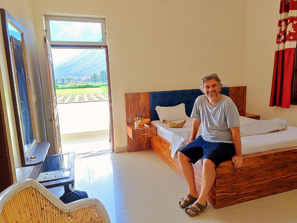 Posezení v ubytování Hotel Divine Palace Pushkar