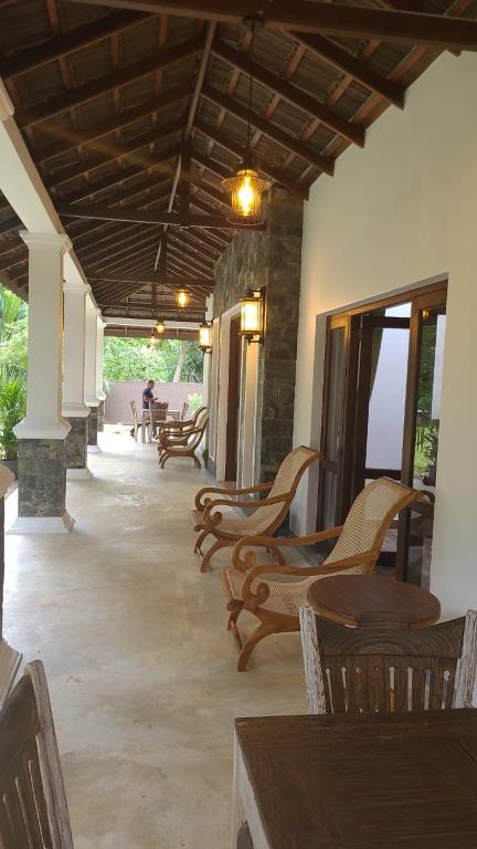 Posezení v ubytování Villa D55