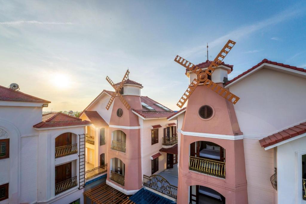 Budova, kde se hotel nachází