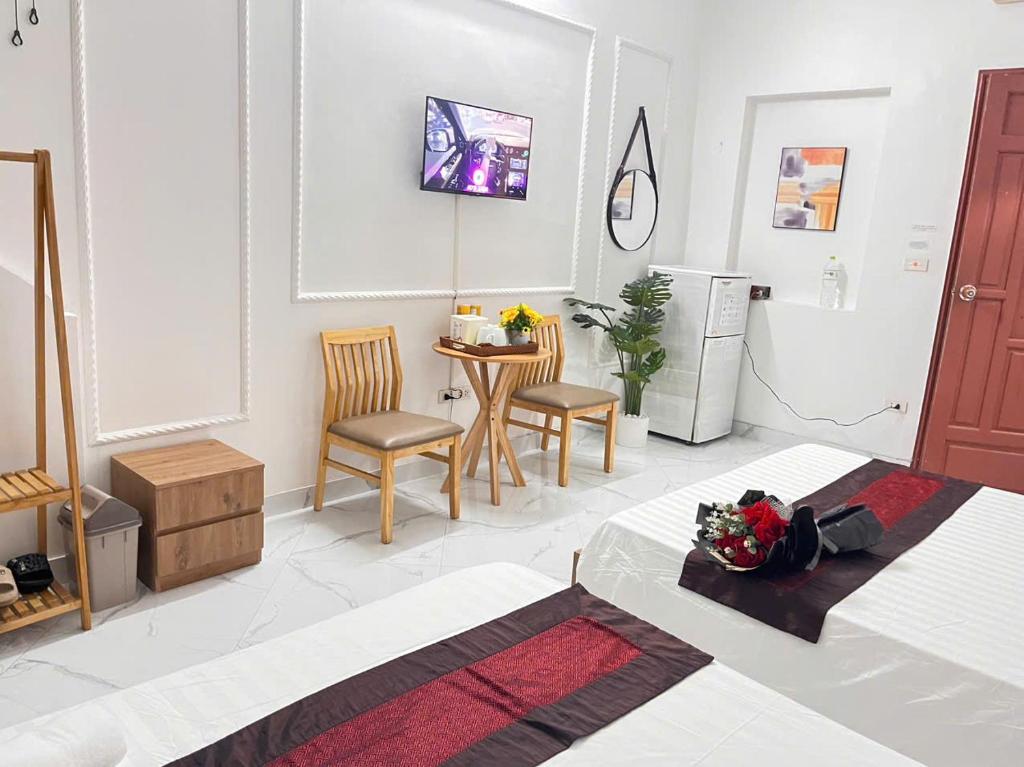 TV a/nebo společenská místnost v ubytování fortuna homestay