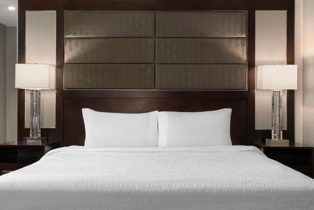 Hampton Inn & Suites-Worcester, MA - Kamer Met Kingsize Bed - Toegang Voor Gehoor