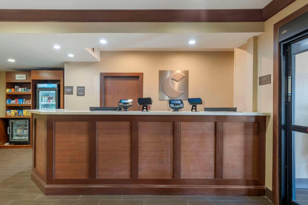 Vstupní hala nebo recepce v ubytování Comfort Suites McKinney-Allen