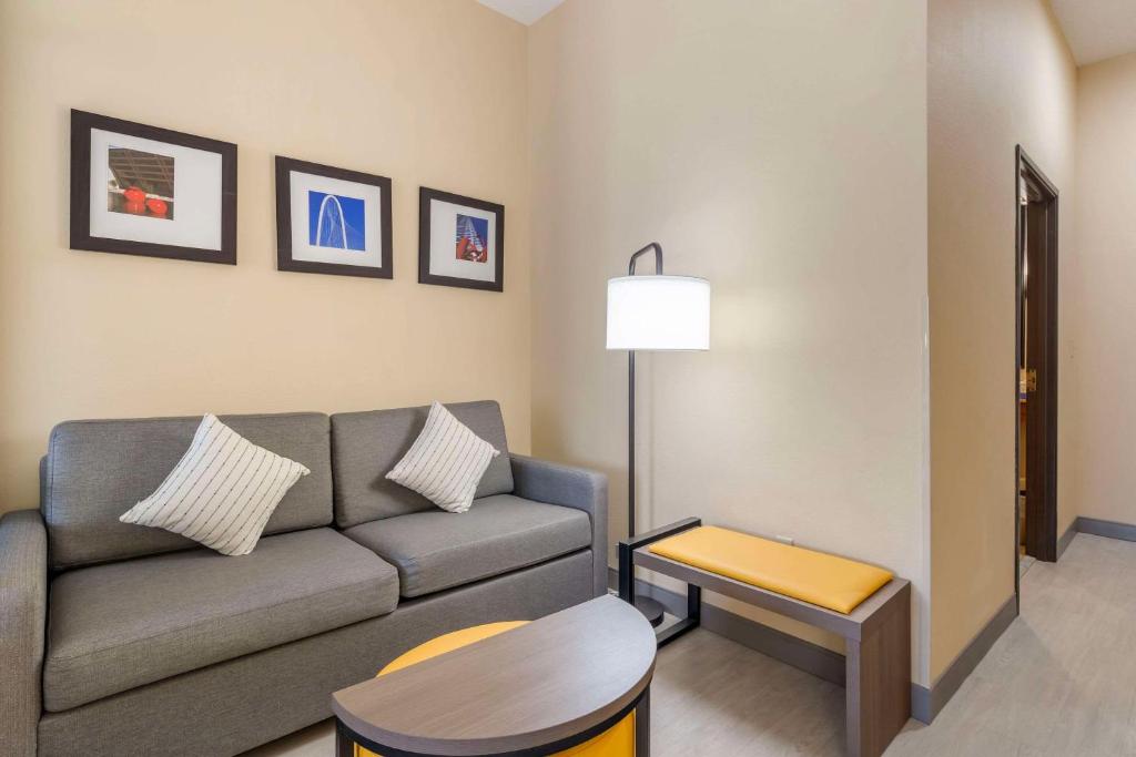 Posezení v ubytování Comfort Suites McKinney-Allen