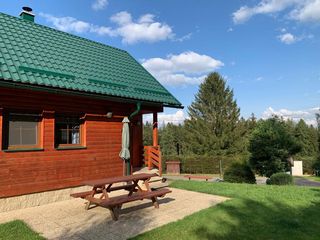 Zahrada ubytování Chaty Nad Koupalištěm
