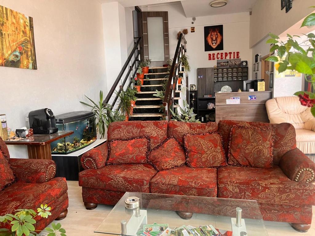 Posezení v ubytování Live Tulcea Hotel
