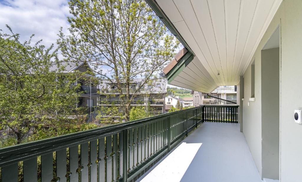 Balkón nebo terasa v ubytování Gästehaus Lindenplatz