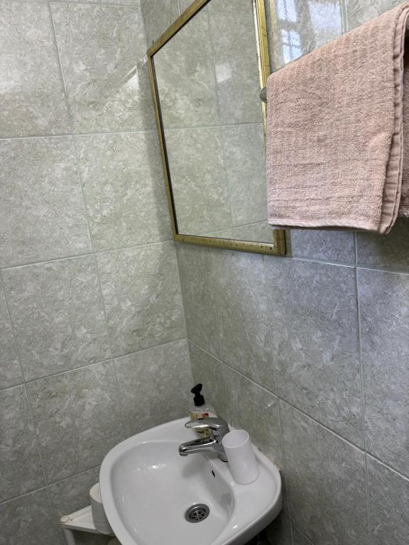 Koupelna v ubytování Vikendica S, Alibegovac