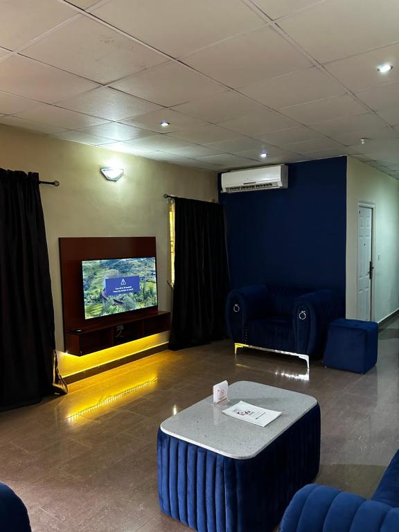 Posezení v ubytování Moremi House