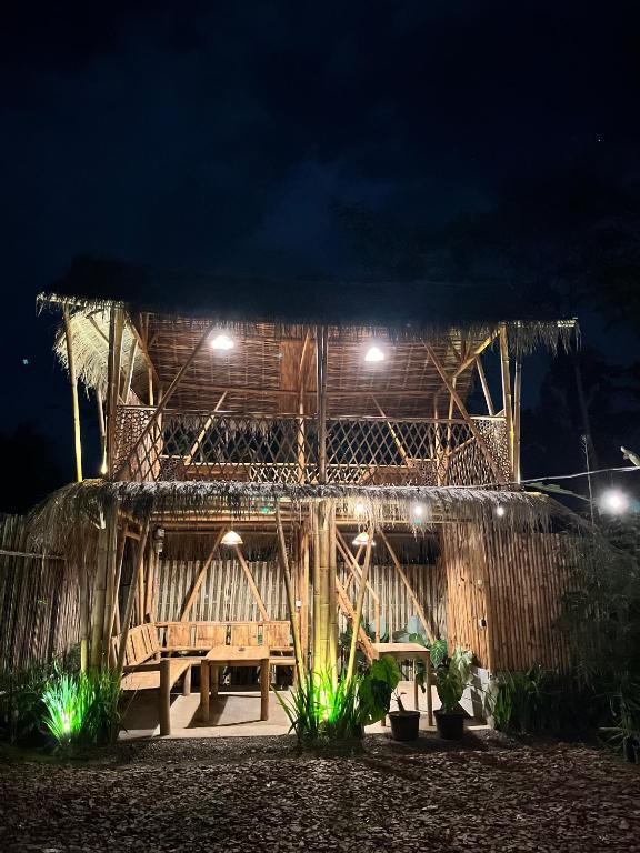 Zahrada ubytování el bamboo guesthouse