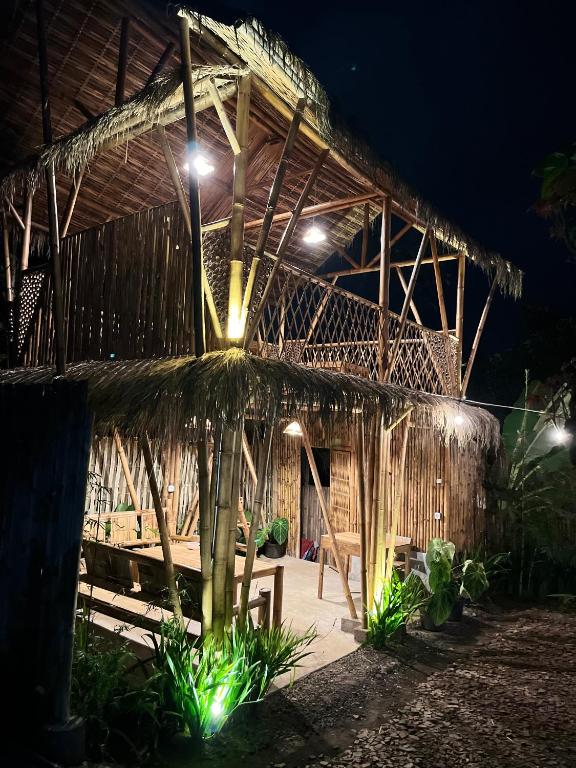 Zahrada ubytování el bamboo guesthouse