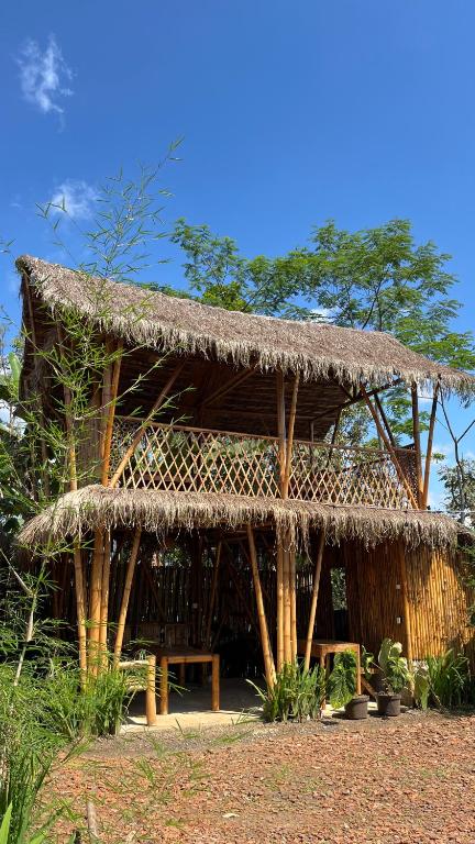 Zahrada ubytování el bamboo guesthouse