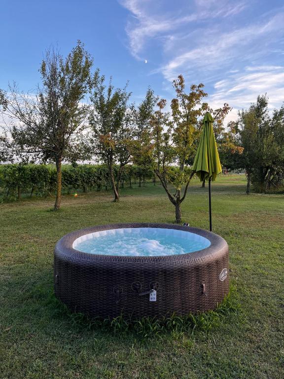 Vonkajšia záhrada v ubytovaní Agriturismo Lis Rosis