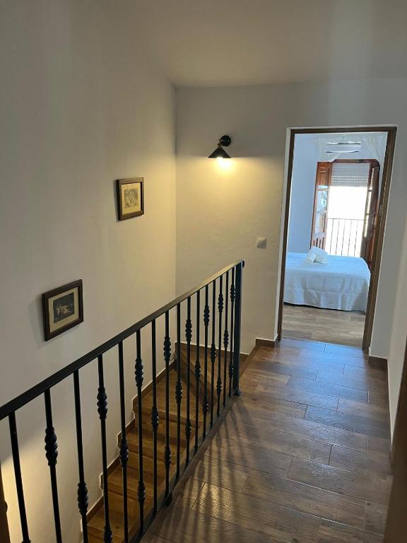 Postel nebo postele na pokoji v ubytování Los cortinales