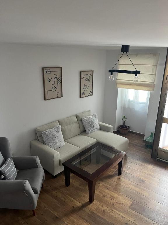 Posezení v ubytování Los cortinales