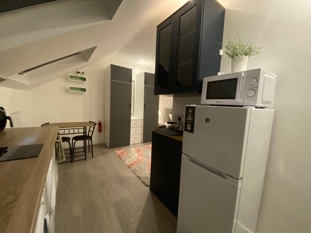 Kuchyň nebo kuchyňský kout v ubytování Stamullen accommodation