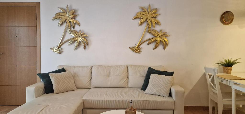 Posedenie v ubytovaní Luxe appartement, centrum Marbella, vlak aan zee!