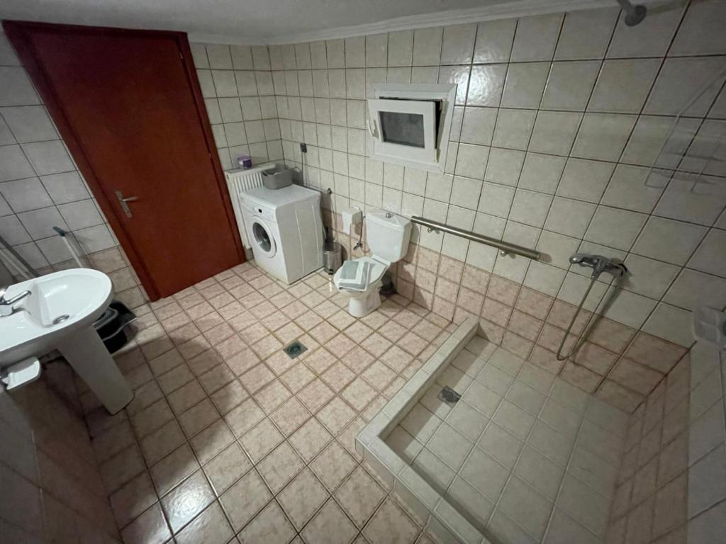 Koupelna v ubytování Anestis Studios