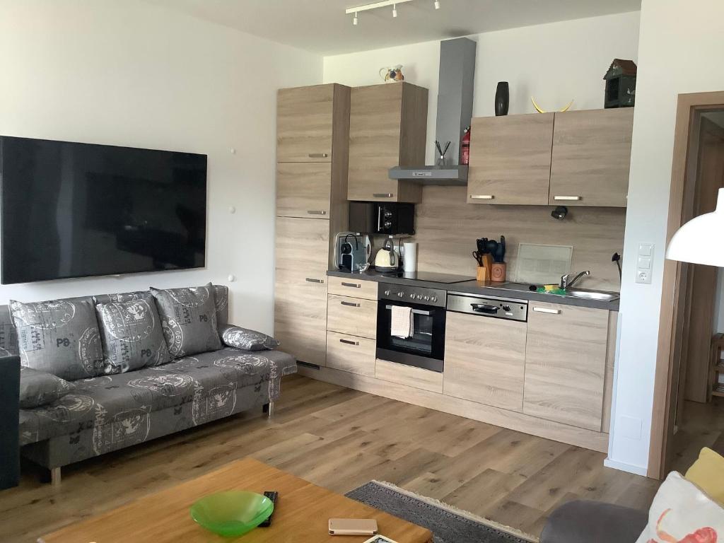 Kuchyňa alebo kuchynka v ubytovaní Arcana Apartment