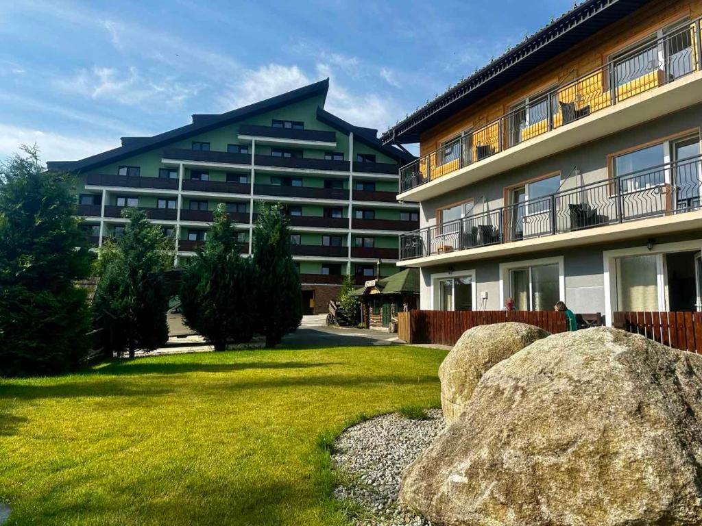 Budova, kde se apartmán nachází