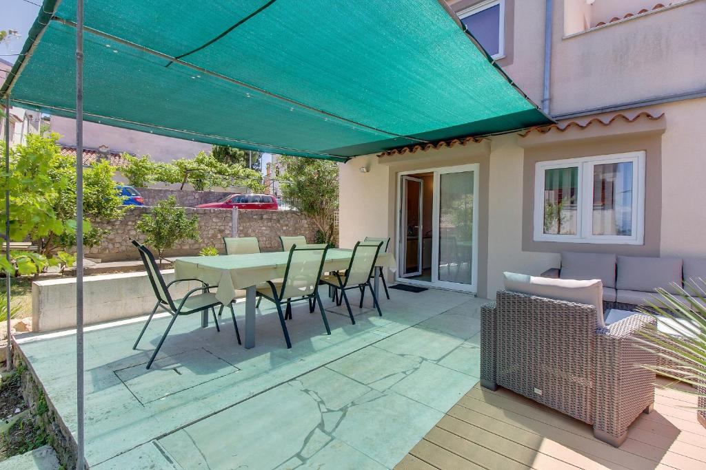 Balkón nebo terasa v ubytování Ruzica