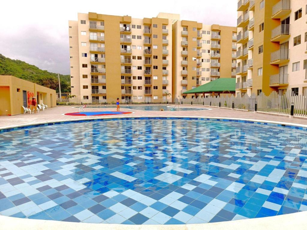 Bazén v ubytování Apartamento 2 Dormitorios - Aviva Sierra nebo v jeho okolí