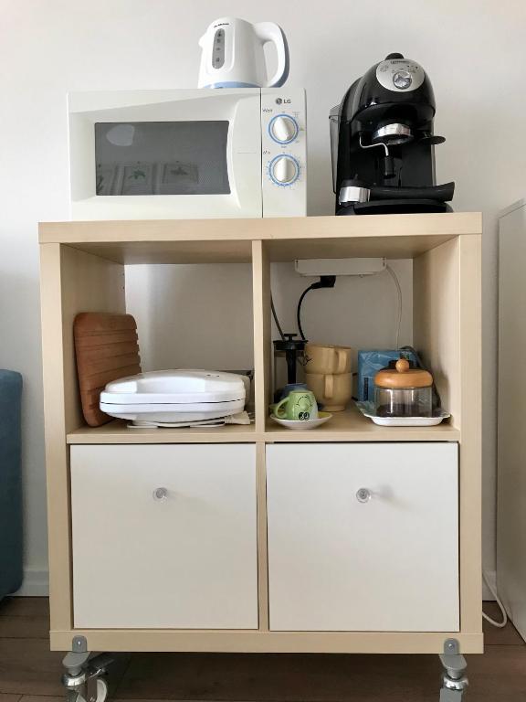 Kuchyň nebo kuchyňský kout v ubytování Monolocale a Torre Pellice