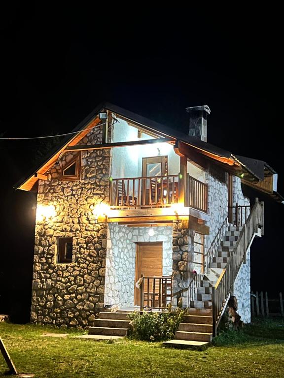 Budova, kde se bed and breakfast nachází