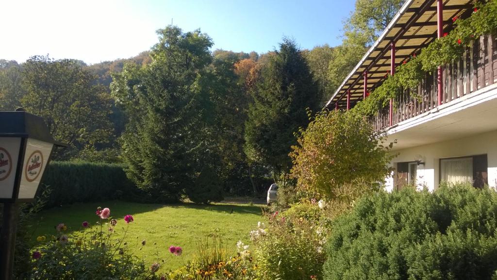 Zahrada ubytování Wiedaer Hütte
