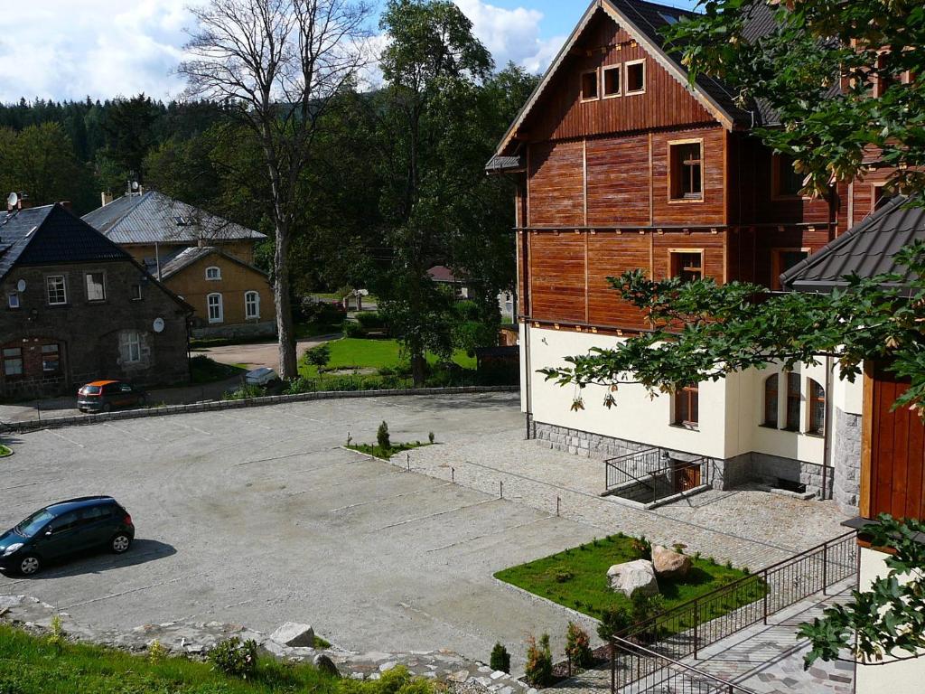 Budova, kde se apartmán nachází