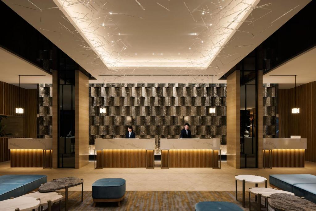 Posezení v ubytování Courtyard by Marriott Nagoya