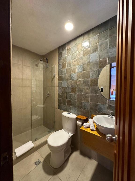 Hotel Agave Baños - Dreibettzimmer Mit Eigenem Bad