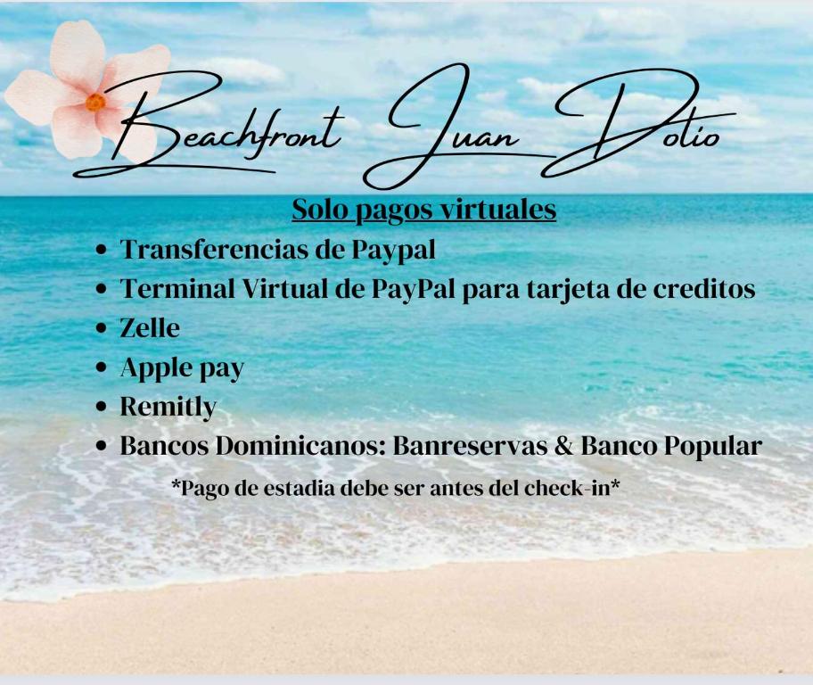 Fotografie z fotogalerie ubytování Beachfront, Juandolio v destinaci Juan Dolio