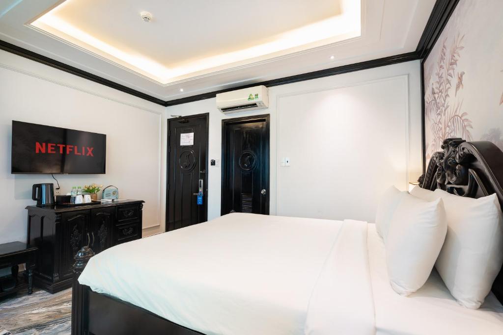 TV/trung tâm giải trí tại Nicecy Saigon Hotel