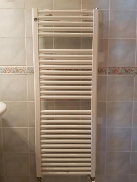 Koupelna v ubytování Hotel Minerva